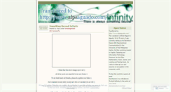 Desktop Screenshot of infinity8.wordpress.com