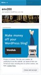 Mobile Screenshot of env200.wordpress.com