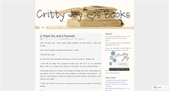 Desktop Screenshot of crittyjoy.wordpress.com