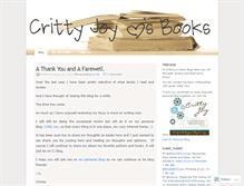 Tablet Screenshot of crittyjoy.wordpress.com