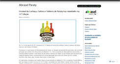 Desktop Screenshot of abraselparaty.wordpress.com