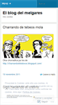 Mobile Screenshot of elmelgares.wordpress.com