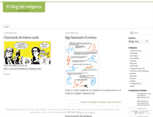 Tablet Screenshot of elmelgares.wordpress.com