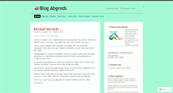 Desktop Screenshot of abgreds.wordpress.com