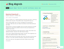 Tablet Screenshot of abgreds.wordpress.com