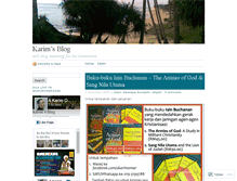 Tablet Screenshot of akarimomar.wordpress.com
