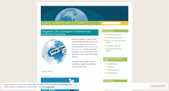 Desktop Screenshot of internetproperties.wordpress.com