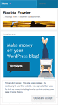 Mobile Screenshot of floridafowler.wordpress.com