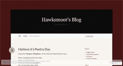Desktop Screenshot of hawkesmoor.wordpress.com