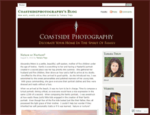 Tablet Screenshot of coastsidephotography.wordpress.com