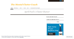 Desktop Screenshot of mentalcluttercoach.wordpress.com