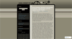 Desktop Screenshot of danacurrin.wordpress.com