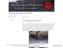 Tablet Screenshot of dragonfly100days.wordpress.com