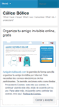 Mobile Screenshot of calicobolico.wordpress.com