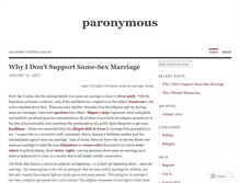 Tablet Screenshot of paronymous.wordpress.com