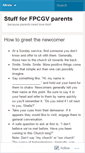 Mobile Screenshot of 4fpcgvparents.wordpress.com