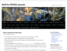 Tablet Screenshot of 4fpcgvparents.wordpress.com
