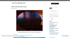 Desktop Screenshot of go2library2.wordpress.com