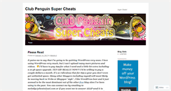 Desktop Screenshot of chloecpcheats99.wordpress.com