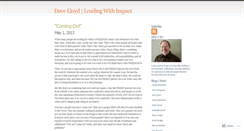 Desktop Screenshot of davelloyd.wordpress.com