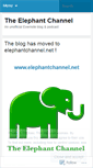 Mobile Screenshot of elephantchannel.wordpress.com