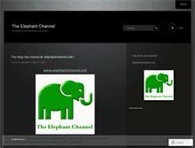 Tablet Screenshot of elephantchannel.wordpress.com