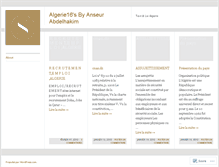 Tablet Screenshot of algerie16.wordpress.com