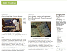 Tablet Screenshot of bobsbookblog.wordpress.com