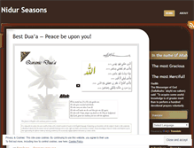 Tablet Screenshot of nidurseasonsdotnet.wordpress.com