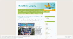Desktop Screenshot of lampungtourism.wordpress.com
