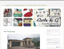 Tablet Screenshot of curlsandq.wordpress.com