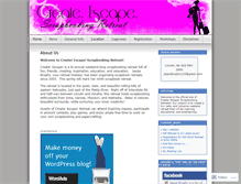 Tablet Screenshot of createescape.wordpress.com