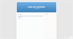 Desktop Screenshot of cubadesobrepor.wordpress.com