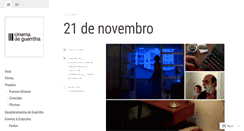 Desktop Screenshot of cinemadeguerrilha.wordpress.com