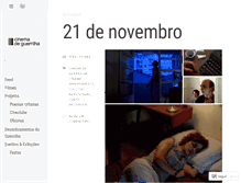 Tablet Screenshot of cinemadeguerrilha.wordpress.com