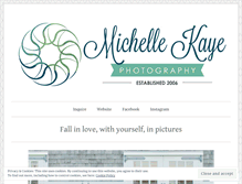 Tablet Screenshot of mkayephoto.wordpress.com