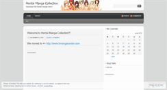 Desktop Screenshot of hentaimangacollection.wordpress.com