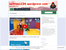 Tablet Screenshot of neltron1234.wordpress.com