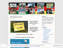Tablet Screenshot of manuinkenya.wordpress.com