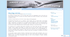 Desktop Screenshot of 18000malhoffnung.wordpress.com