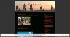Desktop Screenshot of k9pride.wordpress.com