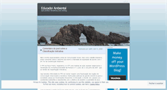 Desktop Screenshot of educadorambiental.wordpress.com