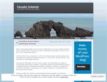 Tablet Screenshot of educadorambiental.wordpress.com