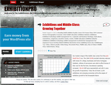 Tablet Screenshot of exhibitionpro.wordpress.com