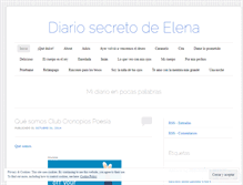 Tablet Screenshot of diarioelena.wordpress.com