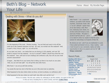 Tablet Screenshot of networkyourlife.wordpress.com
