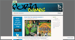 Desktop Screenshot of furiagames.wordpress.com