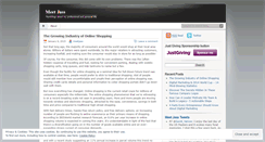 Desktop Screenshot of meetjass.wordpress.com