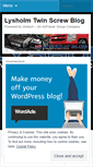 Mobile Screenshot of lysholmtwinscrew.wordpress.com