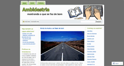 Desktop Screenshot of ambidestria.wordpress.com